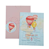 Hot Air Balloons on a Map