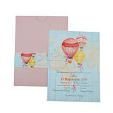 Hot Air Balloons on a Map
