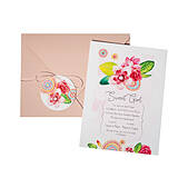 Pink flowers and mandalas