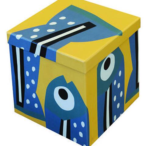 Κουτί στολισμού κύβος με καπάκι 15 × 15 × 15 cm